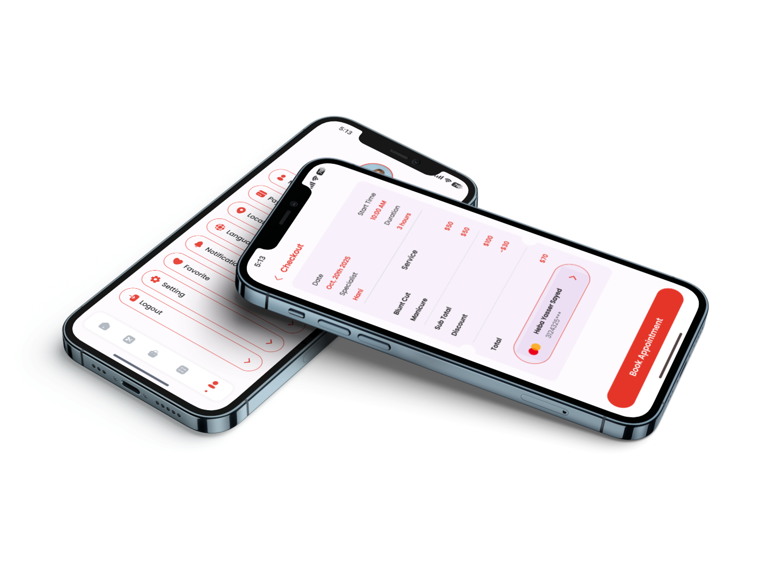 Beauty commerce mockup