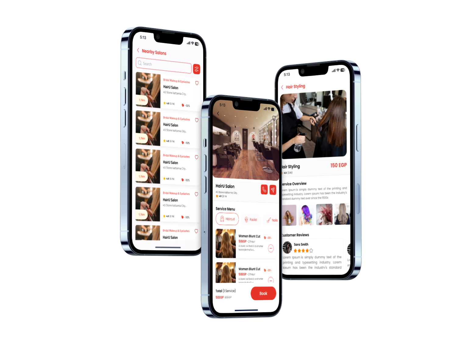 Confident beauty purchase mockup